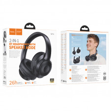 Бездротові накладні навушники HOCO W71 Cool sound BT headphones Black (6942007677240)