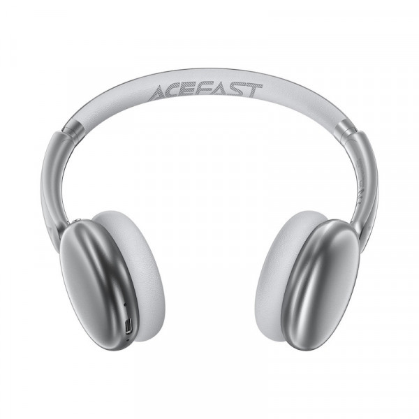 Бездротові навушники ACEFAST H8 active noise cancelling wireless headset Silver