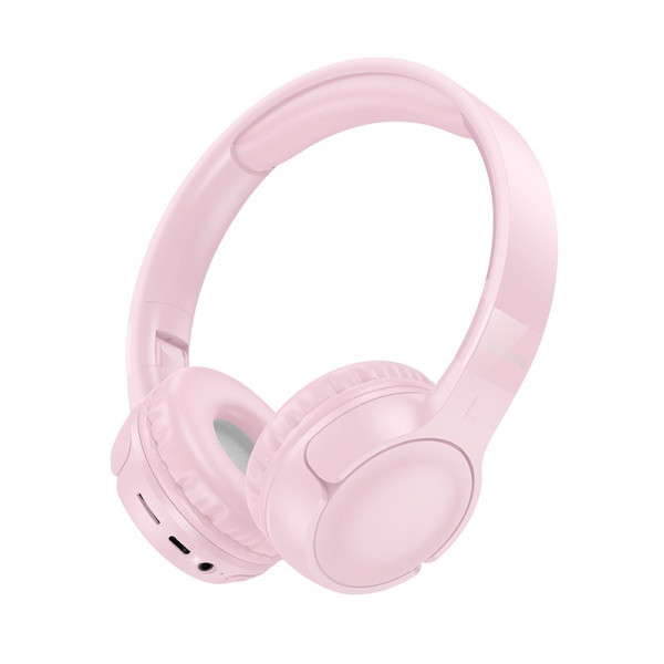 Бездротові навушники BOROFONE BO32 Show BT headphones Pink