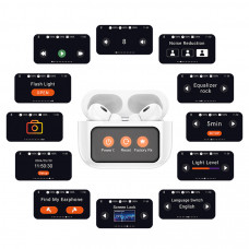 Бездротові навушники BOROFONE BW76 Brocade true wireless ANC noise reduction touch screen BT headset Champagne White