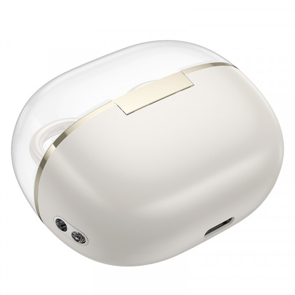 Бездротові навушники BOROFONE FQ5 Spirit clip-on true wireless BT headset Milky white