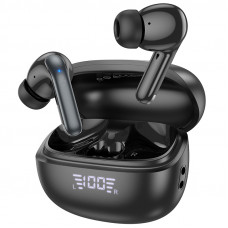 Бездротові навушники HOCO EQ5 Energy true wireless ANC+ENC noise reduction BT headset Black (6942007602419)