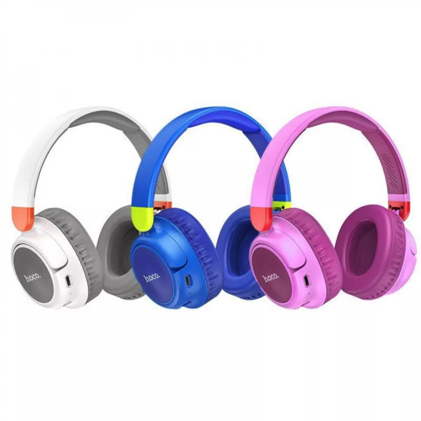 Бездротові навушники HOCO W43 Adventure BT headphones Blue