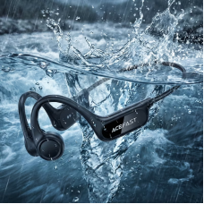 Бездротові спортивні навушники ACEFAST N10 bone conduction BT earphones, IP68, Black (6974316287018 )