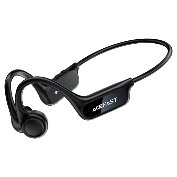 Бездротові спортивні навушники ACEFAST N10 bone conduction BT earphones, IP68, Black (6974316287018 )