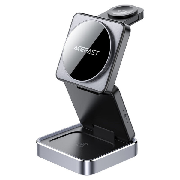Бездротовий зарядний пристрій ACEFAST E20 desktop 3-in-1 wireless charging holder Black