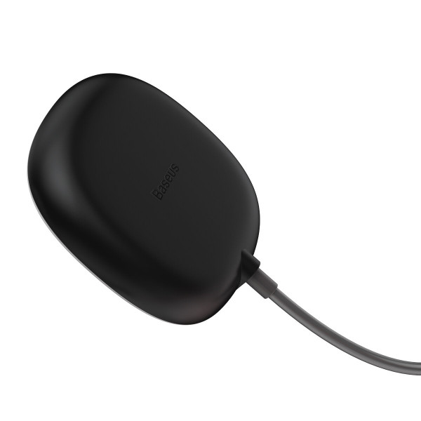 Бездротовий зарядний пристрій Baseus Suction Cup WirelessCharger Black