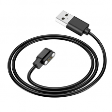Бездротовий зарядний пристрій для смарт-годинника HOCO Y20 Smart sports watch charging cable Black Black (6942007619424)
