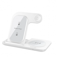 Бездротовий зарядний пристрій WUW-C250 3 in 1 desktop foldable wireless charger (WUW-C250)