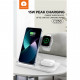 Бездротовий зарядний пристрій WUW-C250 3 in 1 desktop foldable wireless charger (WUW-C250)