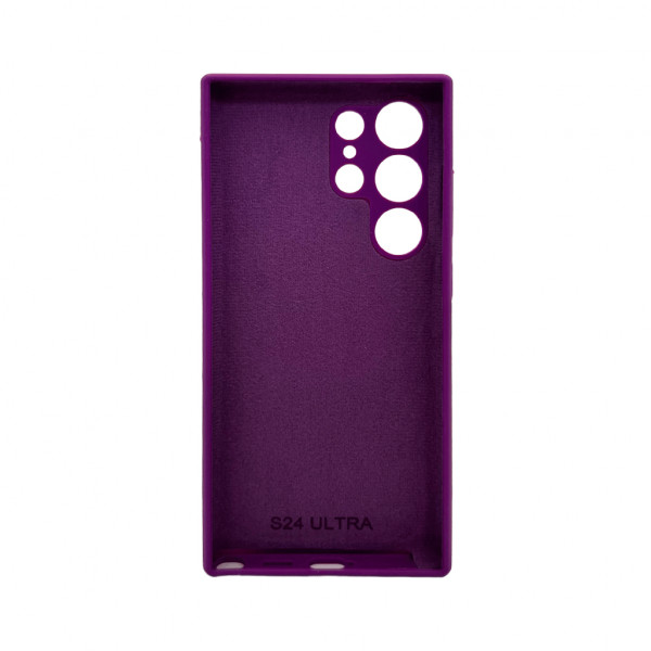 Чохол для смартфона Cosmic Silicone Case AA for Samsung Galaxy S24 Ultra Purple (CosSilSAS24UPurple)