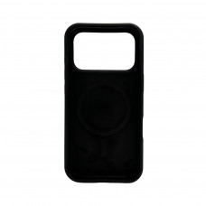 Чохол для смартфона Cosmic Silicone Case Magnetic for Apple iPhone 17 Pro 18,Black (SilMag17P-18)