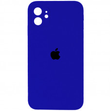 Чохол для смартфона Silicone Full Case AA Camera Protect for Apple iPhone 11 45,Shiny Блакитний