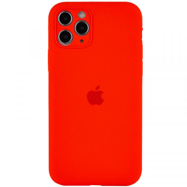 Чохол для смартфона Silicone Full Case AA Camera Protect for Apple iPhone 11 Pro 11,Червоний