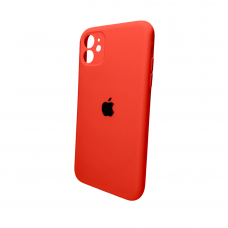 Чохол для смартфона Silicone Full Case AA Camera Protect for Apple iPhone 11 Pro Max кругл 11,Червоний