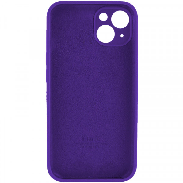 Чохол для смартфона Silicone Full Case AA Camera Protect for Apple iPhone 14 54,Amethist