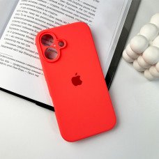 Чохол для смартфона Silicone Full Case AA Camera Protect for Apple iPhone 16 18,Peach