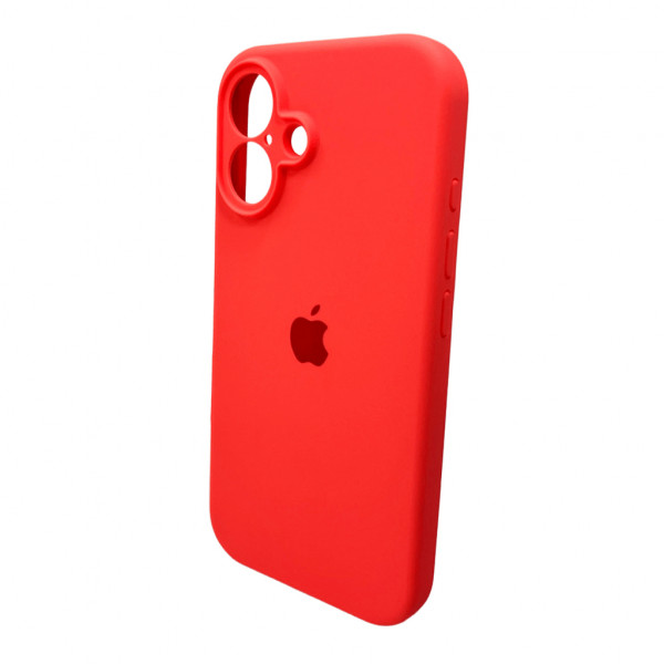 Чохол для смартфона Silicone Full Case AA Camera Protect for Apple iPhone 16 18,Peach