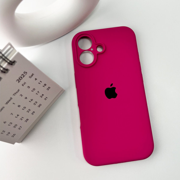 Чохол для смартфона Silicone Full Case AA Camera Protect for Apple iPhone 16 32,Dragon Fruit