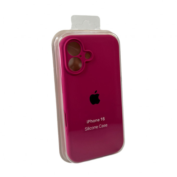 Чохол для смартфона Silicone Full Case AA Camera Protect for Apple iPhone 16 32,Dragon Fruit