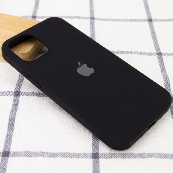 Чохол для смартфона Silicone Full Case AA Open Cam for Apple iPhone 15 Pro 14,Чорний