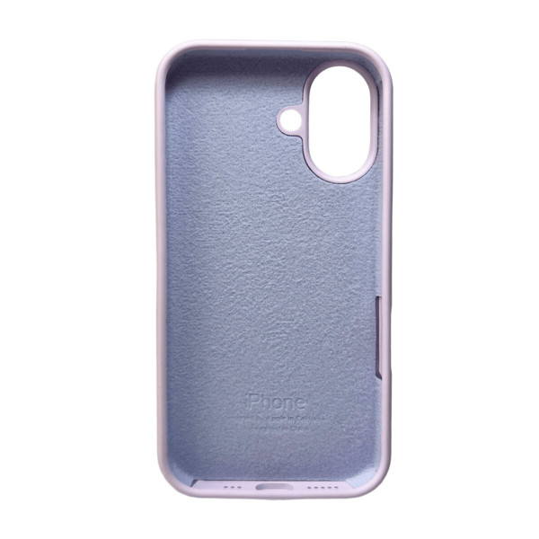 Чохол для смартфона Silicone Full Case AA Open Cam for Apple iPhone 16 58,Lilac
