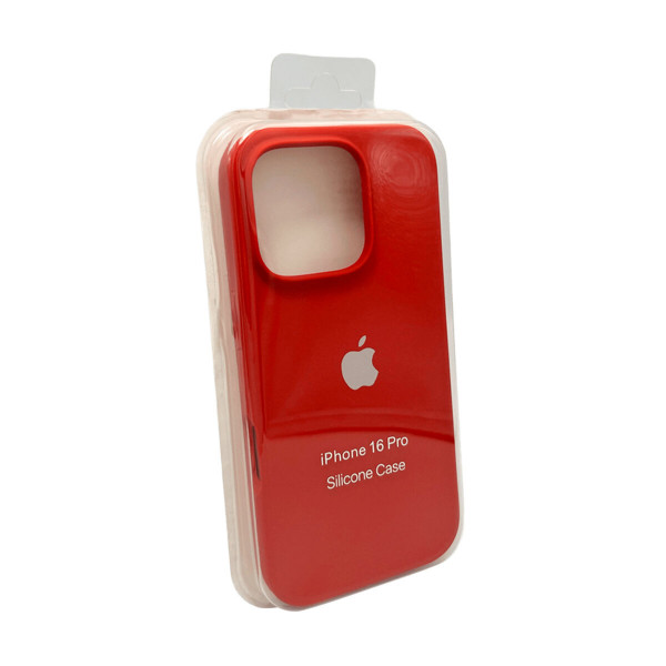 Чохол для смартфона Silicone Full Case AA Open Cam for Apple iPhone 16 Pro Max 20,China Red