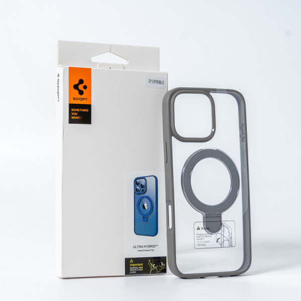 Чохол для смартфона Spigen AAA Magnetic Ring for Apple iPhone 14 Pro Max Grey