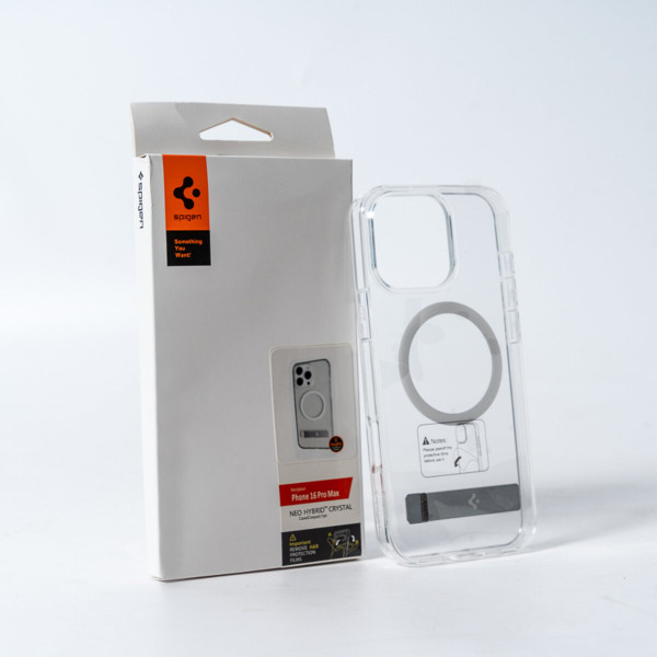 Чохол Spigen AAA Magnetic Clear Stand for Apple iPhone 11 Pro Transparent