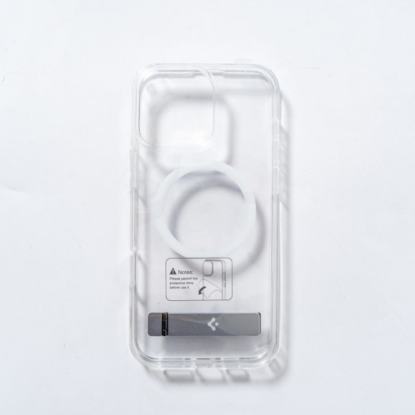 Чохол Spigen AAA Magnetic Clear Stand for Apple iPhone 11 Pro Transparent