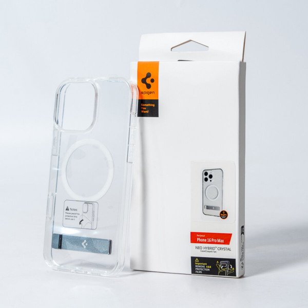 Чохол Spigen AAA Magnetic Clear Stand for Apple iPhone 11 Pro Transparent