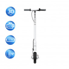 Електросамокат OKAI ES10-NEON Lite Білий 9", 300(600)W, 7.8Ah, 30km, 25kmh, 20%, NFC, App, 15kg