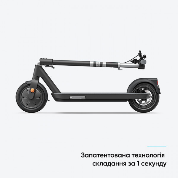 Електросамокат OKAI ES10-NEON Lite Чорний 9", 300(600)W, 7.8Ah, 30km, 25kmh, 20%, NFC, App,15kg