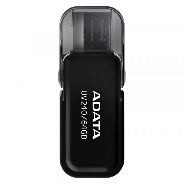 Флеш-накопичувач ADATA USB 2.0 AUV 240 64Gb Black (AUV240-64G-RBK)