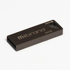 Флеш-накопичувач Mibrand USB 2.0 Stingray 64Gb Grey