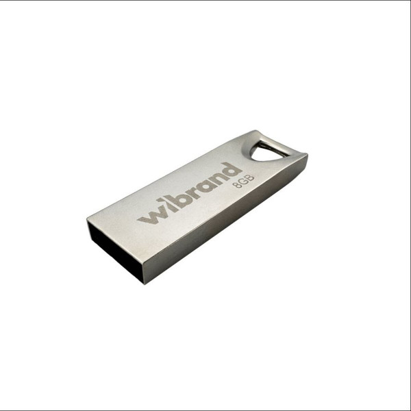 Флеш-накопичувач Wibrand USB 2.0 Taipan 8Gb Silver
