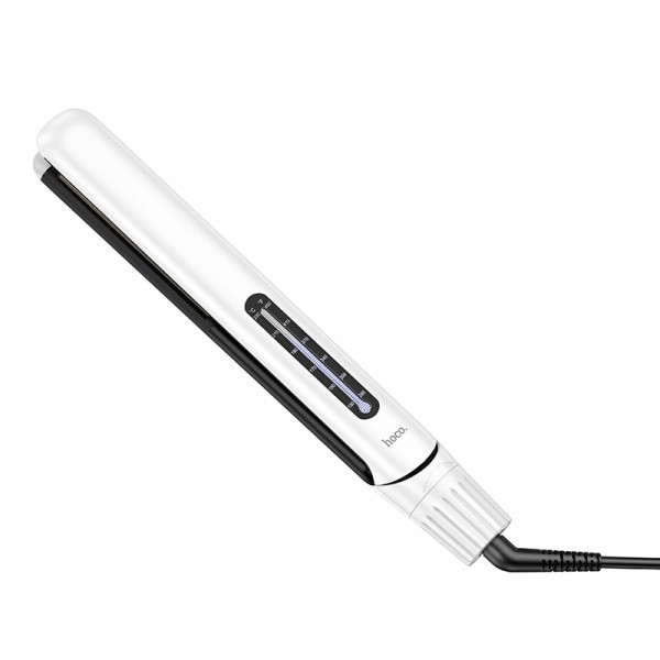 Гребінець для випрямлення волосся HOCO HP41 Straight and curly hair dual-purpose hair straightener(EU) White