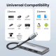 Хаб UGREEN CM480 USB-C to 2× USB 3.2+2×USB-C Adapter 10G (UGR-30758)