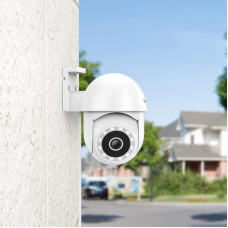 IP-камера відеоспостереження HOCO D2 Outdoor PTZ HD camera White (6942007611688)