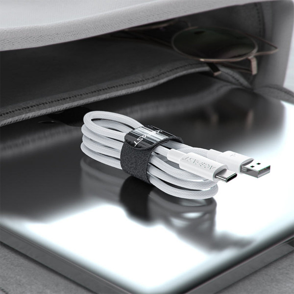 Кабель ACEFAST C18-04 USB-A to USB-C braid charging data cable White