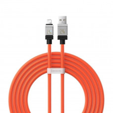 Кабель Baseus CoolPlay Series Fast Charging Cable USB to iP 2.4A 1m Orange