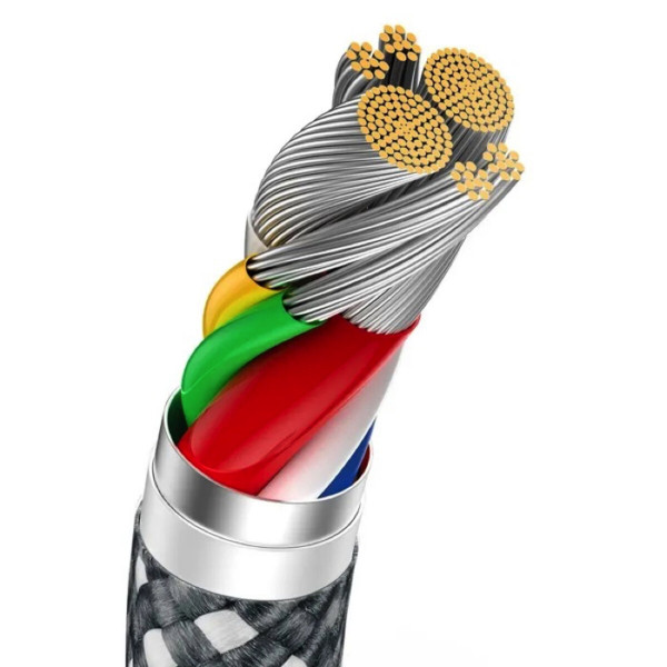 Кабель Baseus Dynamic Series Fast Charging Data Cable Type-C to Type-C 100W 1m Slate Gray