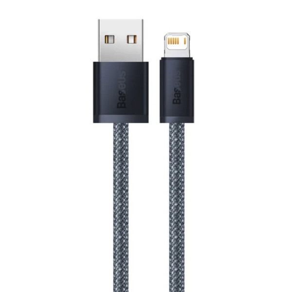 Кабель Baseus Dynamic Series Fast Charging Data Cable USB to iP 2.4A 2m Slate Gray