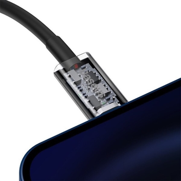 Кабель Baseus Superior Series Type-C to IP PD 20W 1m Чорний