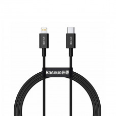 Кабель Baseus Superior Series Type-C to IP PD 20W 1m Чорний