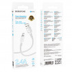 Кабель BOROFONE BX116 Certain charging data cable Micro White (6941991119781)