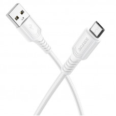 Кабель BOROFONE BX116 Certain charging data cable Micro White (6941991119781)
