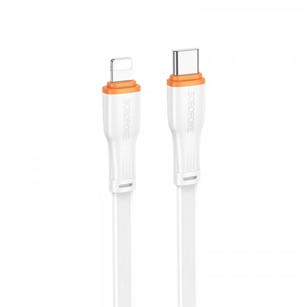 Кабель BOROFONE BX118 Esplendido PD charging data cable iP White (6941991120916)