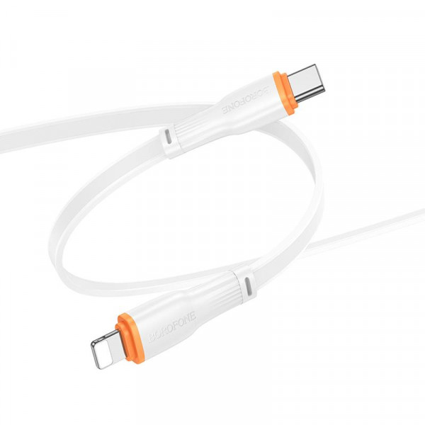 Кабель BOROFONE BX118 Esplendido PD charging data cable iP White (6941991120916)