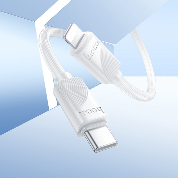 Кабель HOCO X114 Energy PD charging data cable iP White (6942007647038)